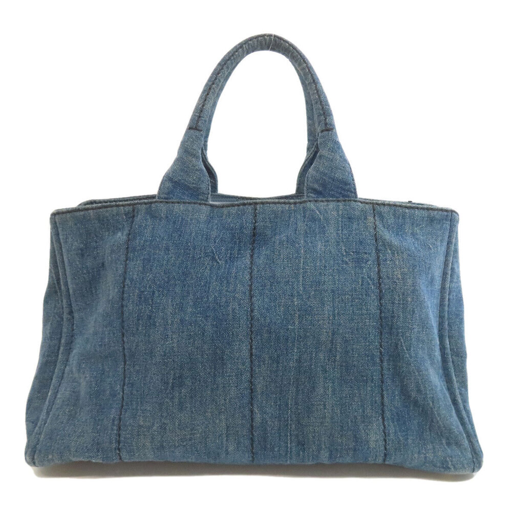 Prada Denim Canapa Tote Bag